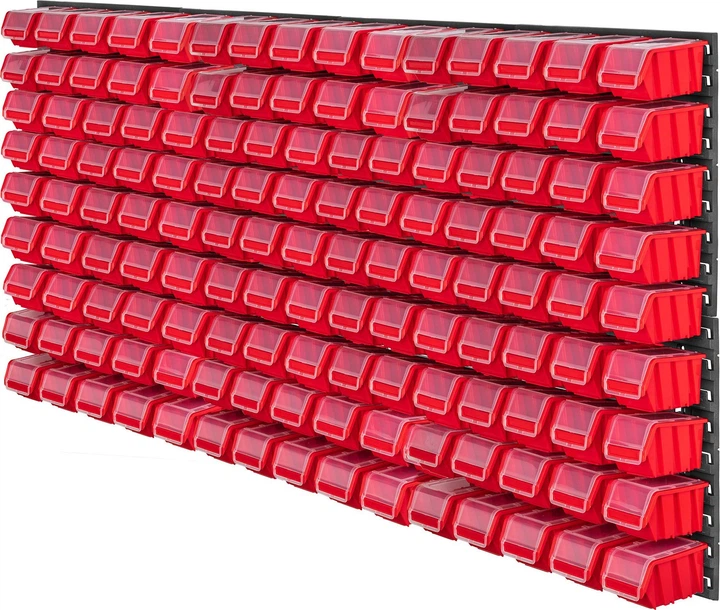 Tablica narzędziowa Kadax K7737 ścianka warsztatowa 156 x 78 cm 135 elementów (5903699468890) - obraz 1