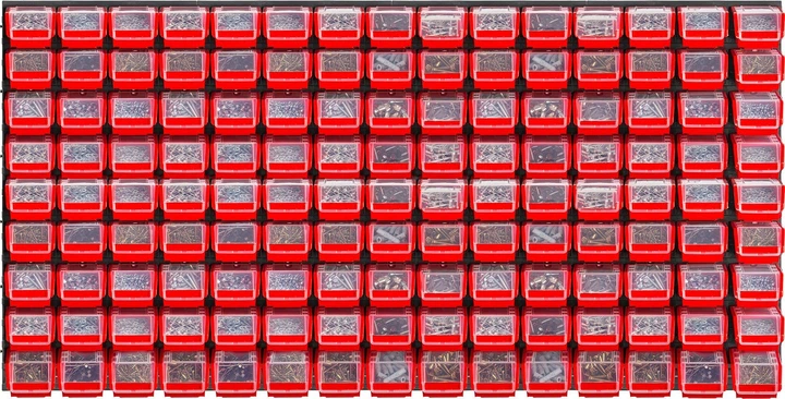 Tablica narzędziowa Kadax K7737 ścianka warsztatowa 156 x 78 cm 135 elementów (5903699468890) - obraz 2