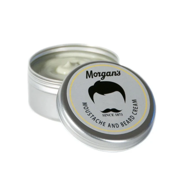 Крем для вус та бороді Morgan's Moustache & Beard Cream 75 мл - Фото 2 Крем для вус та бороді Morgan's Moustache & Beard Cream 75 мл - зображення 2