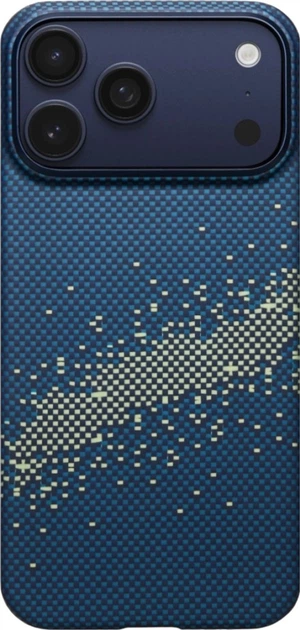 Панель Pitaka Ultra-Slim MagSafe для Apple iPhone 17 Pro Max Milky Way Galaxy (KI1701MPM) - зображення 1