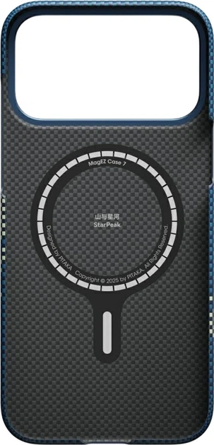 Панель Pitaka Ultra-Slim MagSafe для Apple iPhone 17 Pro Max Milky Way Galaxy (KI1701MPM) - зображення 7