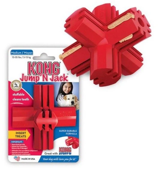 Zabawka dla psów Kong Jumpn Jack M (35585127330) - obraz 1