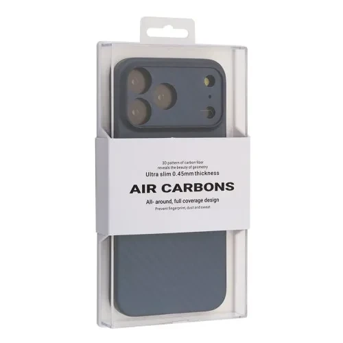 Чохол KZDOO Air Carbon for iPhone 17 Pro Max Blue - Фото 1 Чохол KZDOO Air Carbon for iPhone 17 Pro Max Blue - зображення 1