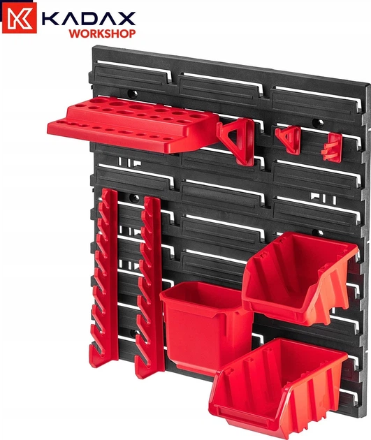 Tablica narzędziowa Kadax K6419 ścianka warsztatowa 78 x 78 cm (5903699455630) - obraz 5