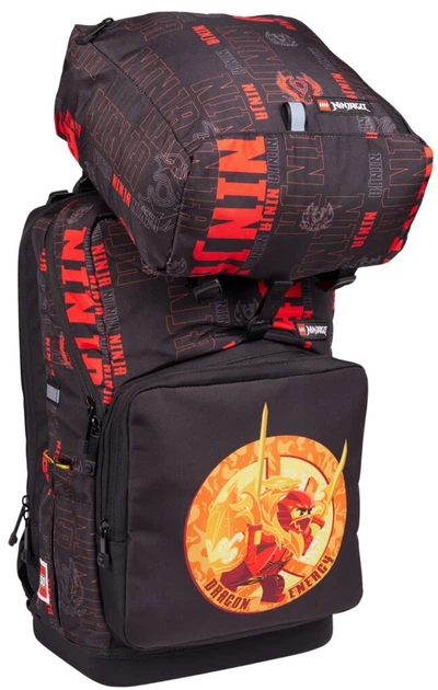 Plecak LEGO Ninjago Maxi Plus School Bag Dragon Energy (5711013146009) - obraz 1