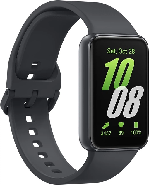 Smartwatch Samsung Galaxy Fit3 Szary (SM-R390NZAAEUB) (R7AXC08F94F) - Outlet - obraz 3