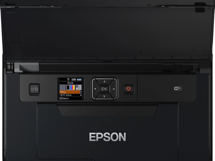 Принтер Epson WorkForce WF-110W Black (C11CH25401) (X6KM099358) - Уцінка - зображення 6