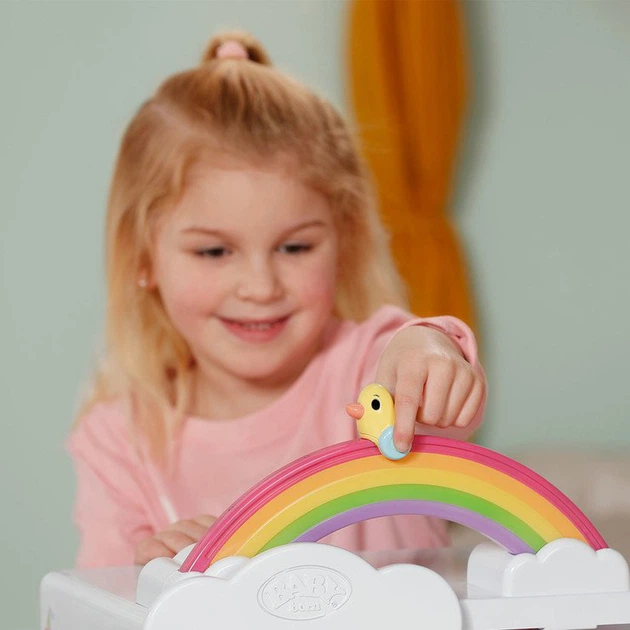 Szafa dla lalek Zapf Creation Baby Born Rainbow Wardrobe z akcesoriami 836040 (4001167836040) (955555914458680) - Outlet - obraz 3