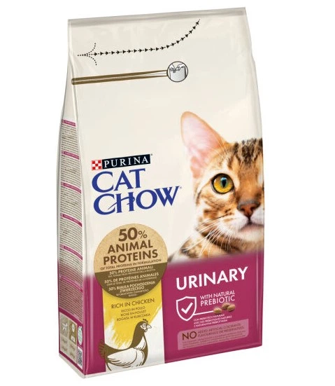 Сухой корм для взрослых кошек Purina Cat Chow Urinary Tract Health с курицей 1.5 кг - Фото 2 Сухой корм для взрослых кошек Purina Cat Chow Urinary Tract Health с курицей 1.5 кг - изображение 2