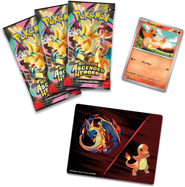 Zestaw kart Pokemon Pokemon TCG: ME 02.5 Tech Sticker - Mega Charmande (196214132412) - obraz 3