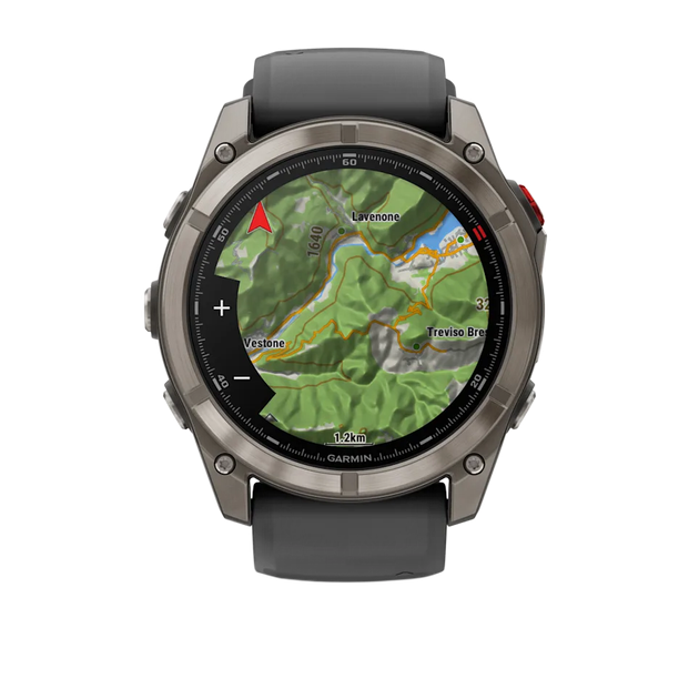 Смарт-часы Garmin Fenix 8 Pro 51 mm AMOLED Titanium with Graphite/Black Silicone Band (010-03199-10/11) - изображение 5