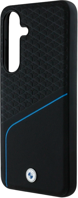 Etui BMW Textured and Smooth MagSafe do Samsung Galaxy S25 Black (3666339448752) - obraz 5