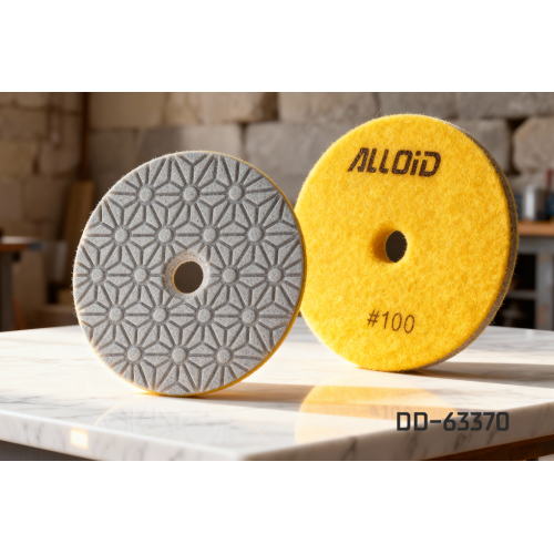 Alloid Pro. Круг алмазный шлифовальный на липучке STAR 100 мм, зерно 100 - Фото 3 Alloid Pro. Круг алмазный шлифовальный на липучке STAR 100 мм, зерно 100 - изображение 3