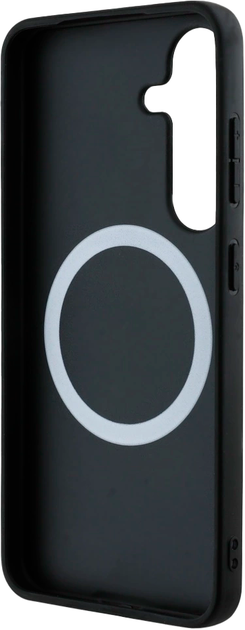 Etui BMW Oversized Stripes MagSafe do Samsung Galaxy S25 Black (3666339448783) - obraz 6