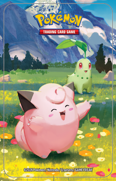 Zestaw kart Pokemon Pokemon TCG: ME 02.5 Mini Tin B Clefairy/Chikorita (196214132832) - obraz 5