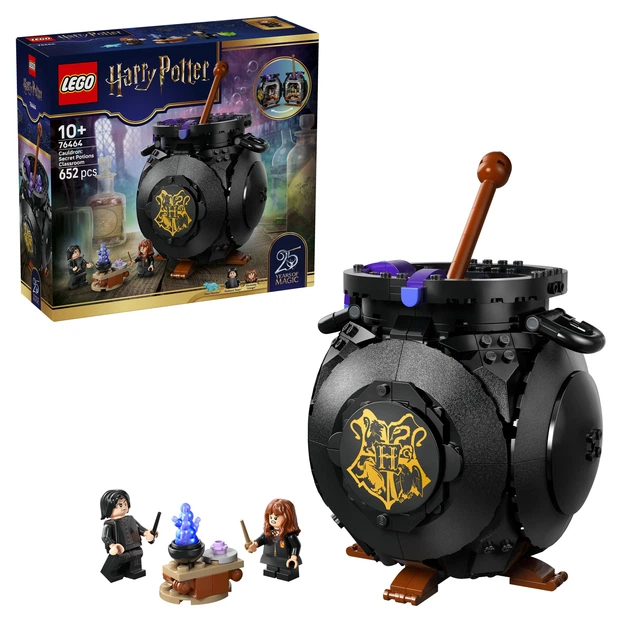 Конструктор LEGO Harry Potter Котел: Тайный класс зельеварения 652