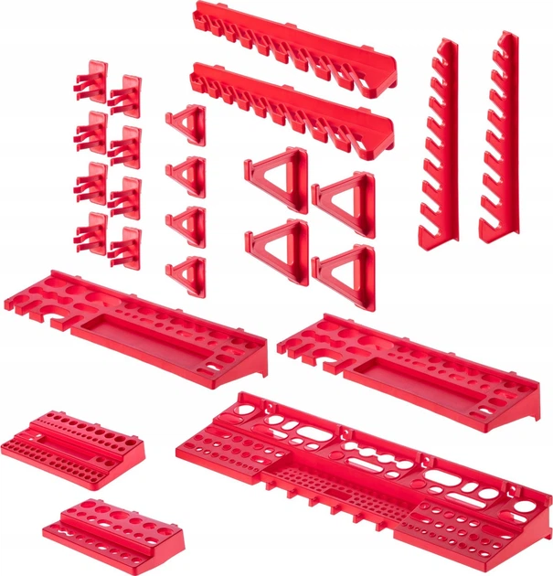 Tablica narzędziowa Kadax K7716 ścianka warsztatowa 116 x 39 cm 39 elementów (5903699473672) - obraz 7