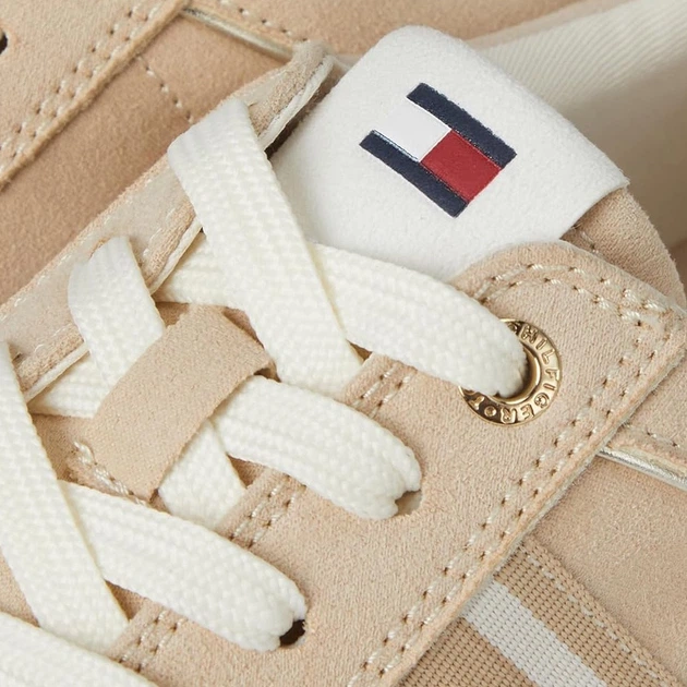 Женские кеды низкие Tommy Hilfiger 420312201 43 Бежевые (1159848807) - изображение 8