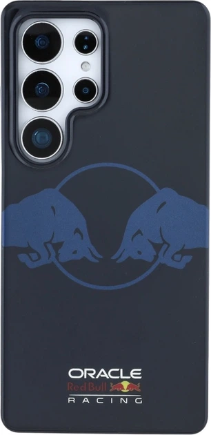Etui plecki Red Bull Two Bulls Logo MagSafe do Samsung Galaxy S25 Ultra Navy Blue (3666339421809) - obraz 3