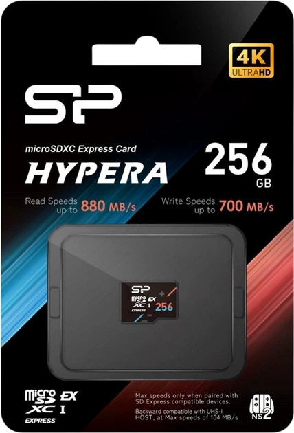 Карта пам'яті Silicon Power Hypera Express Card microSDXC 256 GB UHS-I U3 V30 Class 10 (SP256GBSTEI31V10) - зображення 2