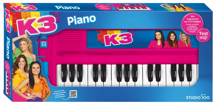 Pianino Studio 100 K3 z 5 piosenkami MEK3B2001020 (5414233251453) - obraz 2