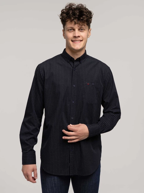 Koszula męska bawełniana Lee Cooper New Tenby-50Zm M Czarna (5905991747925) - obraz 3