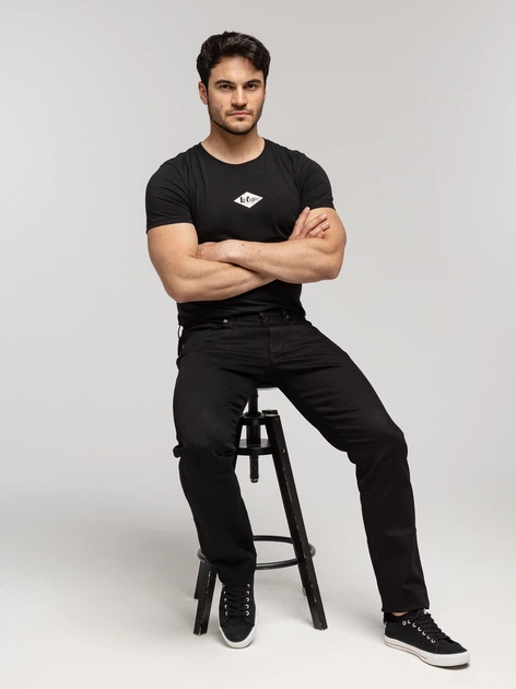 Jeansy regular Fit męskie Lee Cooper Lc7504-1900 W34L30 Czarne (5905991755821) - obraz 7