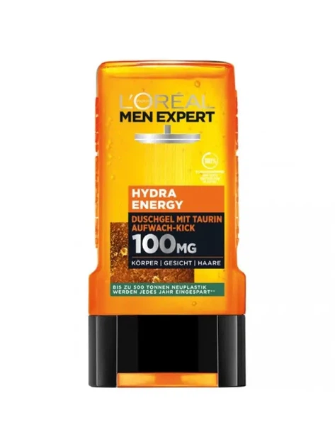 Гель для душа Loreal Men Hydra Energy Taurine Wake-Up Kick 250 мл - Фото 1 Гель для душа Loreal Men Hydra Energy Taurine Wake-Up Kick 250 мл - изображение 1