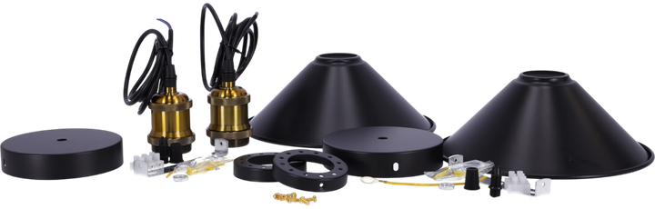 Żyrandol Magboss Retro Czarny - obraz 2