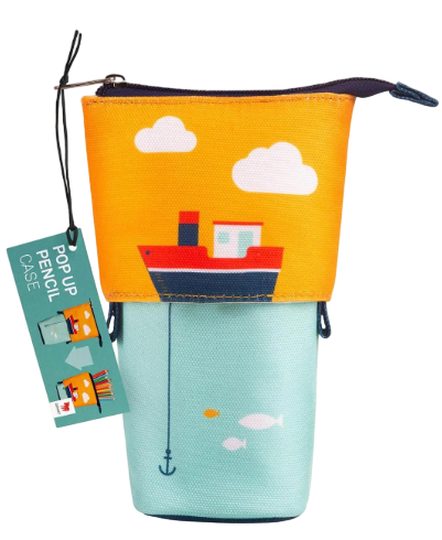 Piórnik Donkey Pop Up Boat (4260407136924) - obraz 1