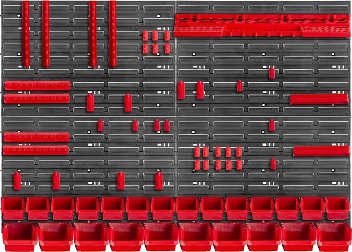 Tablica narzędziowa Kadax K7647 ścianka warsztatowa 116 x 78 cm 67 elementów (5903699467992) - obraz 3