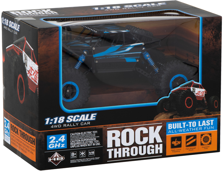 Автомобіль на дистанційному управлінні KIK Rock Crawler HB Синій (5901779365411) - зображення 1