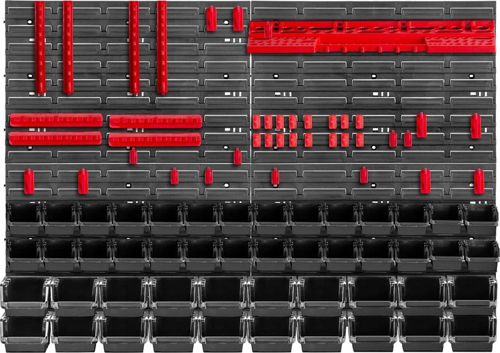 Tablica narzędziowa Kadax K7650 ścianka warsztatowa 116 x 78 cm 89 elementów (5903699468029) - obraz 3