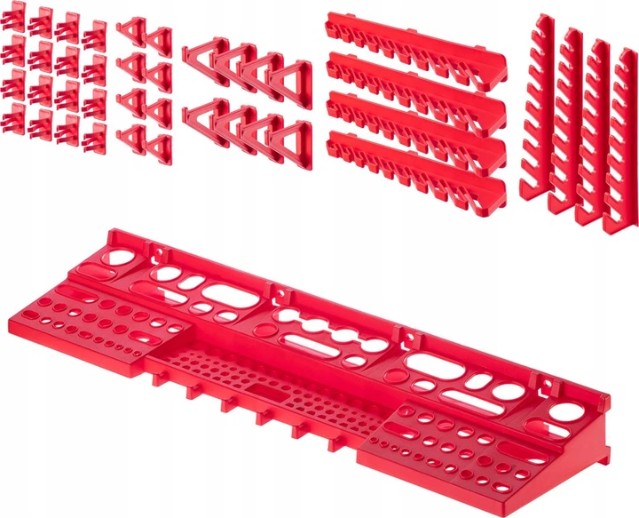 Tablica narzędziowa Kadax K7650 ścianka warsztatowa 116 x 78 cm 89 elementów (5903699468029) - obraz 7