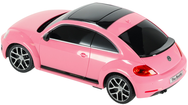 Samochód zdalnie sterowany Rastar Volkswagen Beetle 1:24 Różowy (5903039753853) - obraz 3