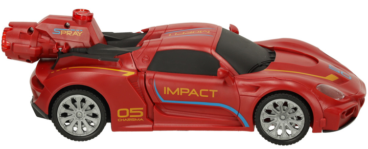 Zdalnie sterowany samochód-transformer Revolt Transforming Robot Racer Czerwony (5903039752313) - obraz 5