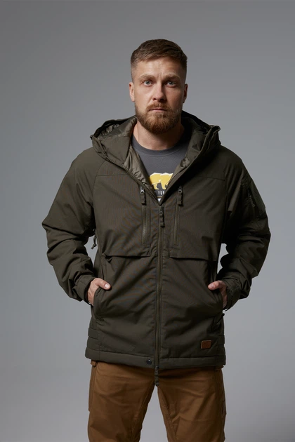 Зимова куртка Helikon-Tex Yukon Winter Jacket, Taiga Green, XS - Фото 7 Зимова куртка Helikon-Tex Yukon Winter Jacket, Taiga Green, XS - зображення 7