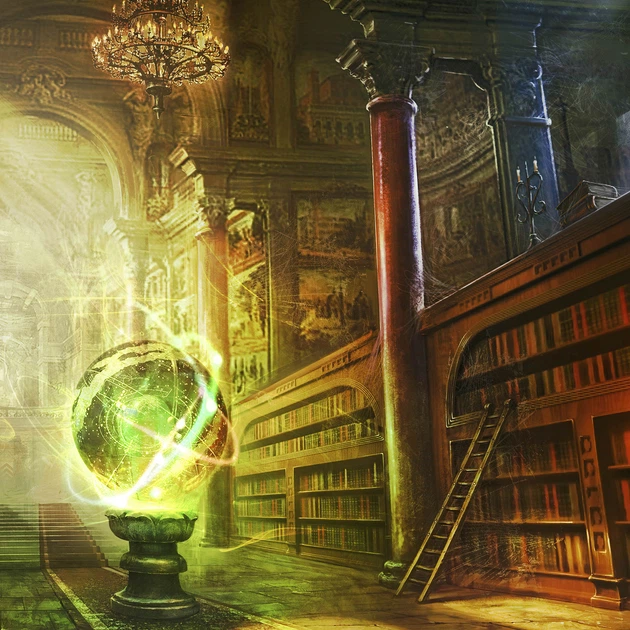 Постер Гарри Поттер, библиотека Хогвартса, Harry Potter, A3 26×42 см (id2750) - изображение 3