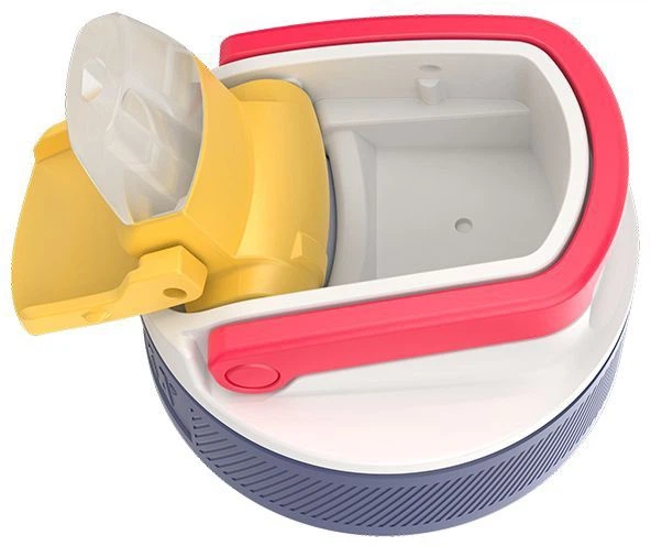 Пляшка для води тританова Kambukka Lagoon kids Police Patrol 400 мл Темно-синя (11-04059) (5407005144398) - зображення 7