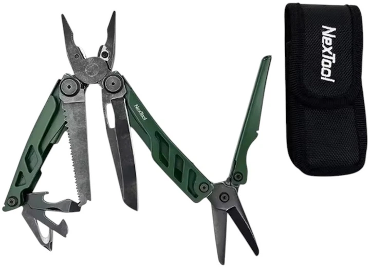 Мультитул Nextool Flagship Pro NE20278 Зелений (6973907631735) - зображення 1
