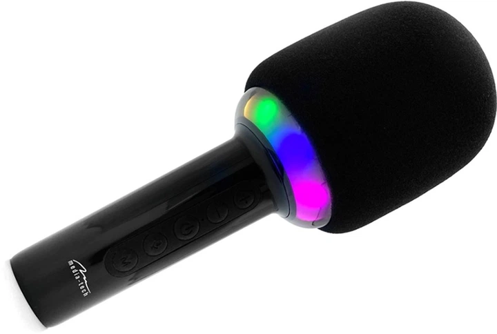 Мiкрофон Media-Tech Karaoke Idol Wireless Bluetooth колонка RGB (MT399) (5906453103990) - зображення 4