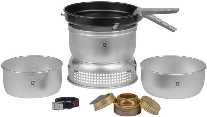 Zestaw naczyń z kuchenką spirytusową Trangia Stove 25-3 UL 1.75 / 1.5 l (7315081402531) - obraz 2