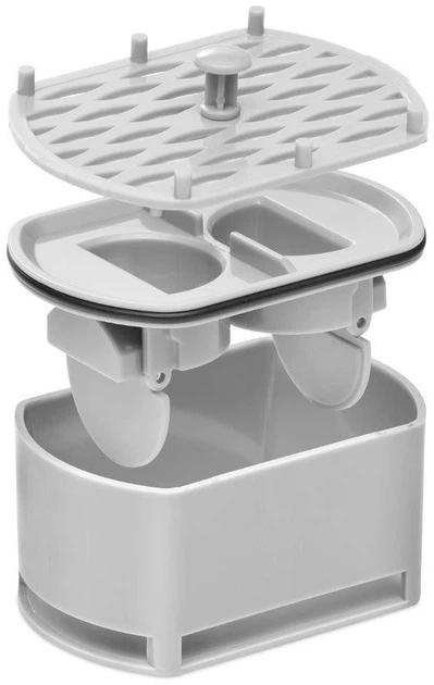 Трап для душу лінійний Fala Rotary 75345 з решіткою поворотний сифон 360° (сухий затвор) можливість встановлення під плитку 50 см (5906083038815) - зображення 4