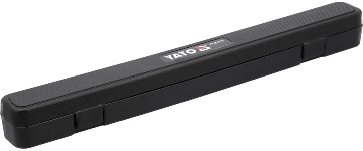 Ключ динамометричний Yato YT-07676 квадрат 1/2" F= 40-220 Нм L= 485-505 мм (5906083109102) - зображення 4