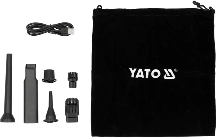 Пилосос Yato YT-85687 автомобільний бездротовий з функцією обдуву 70 Вт (5906083122651) - зображення 11