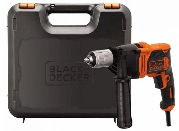 Дриль ударний Black+Decker BEH850K (5035048681404) - зображення 3