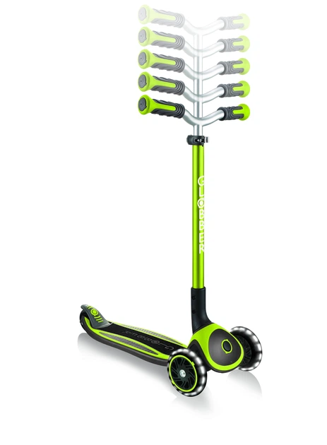 Hulajnoga GLOBBER MASTER LIGHTS Koła z podświetleniem Zielona 662-116-2 (4895224404651) - obraz 2