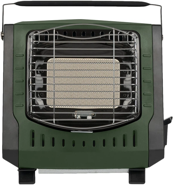 Портативний газовий обігрівач Highlander Compact Gas Heater Green GAS056-GN (5034358877996) - зображення 2