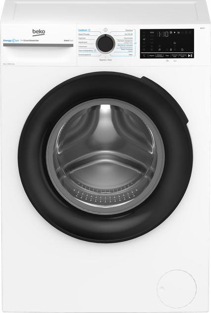 Стиральная машина узкая Beko BM3WFSU47215WB - Фото 1 Стиральная машина узкая Beko BM3WFSU47215WB - изображение 1