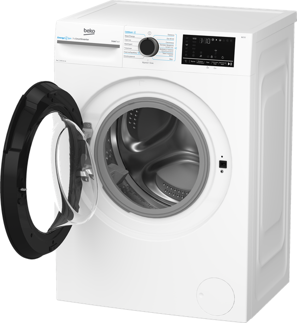 Стиральная машина узкая Beko BM3WFSU47215WB - Фото 6 Стиральная машина узкая Beko BM3WFSU47215WB - изображение 6